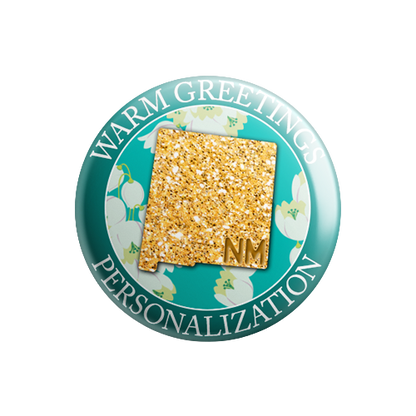 Personalized - Warm Greetings - State Flower