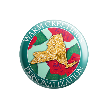 Personalized - Warm Greetings - State Flower