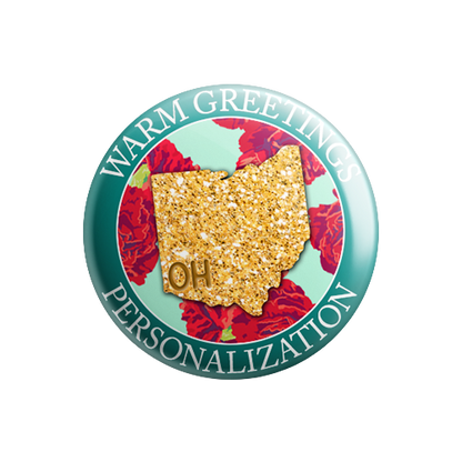 Personalized - Warm Greetings - State Flower