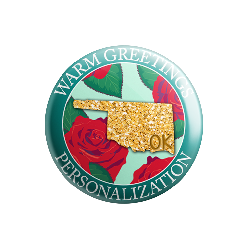 Personalized - Warm Greetings - State Flower