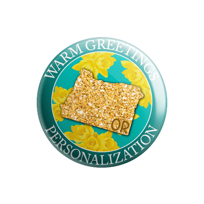 Personalized - Warm Greetings - State Flower