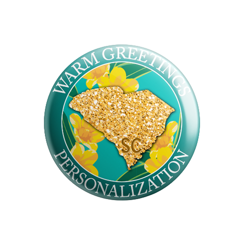 Personalized - Warm Greetings - State Flower
