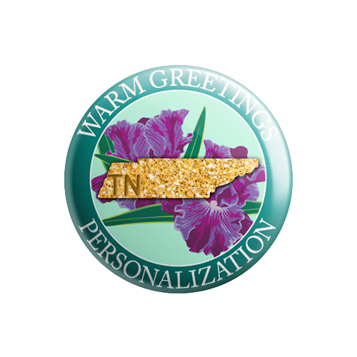 Personalized - Warm Greetings - State Flower