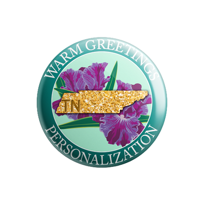 Personalized - Warm Greetings - State Flower