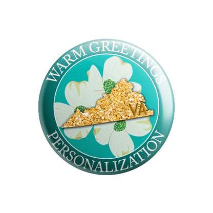 Personalized - Warm Greetings - State Flower