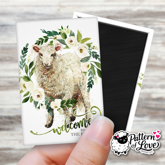 Welcome to the Flock - Refrigerator Magnet